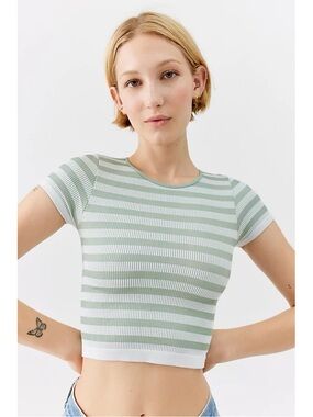UO Urban Outfitters Everyday Seamless Ribbed Tee M/L